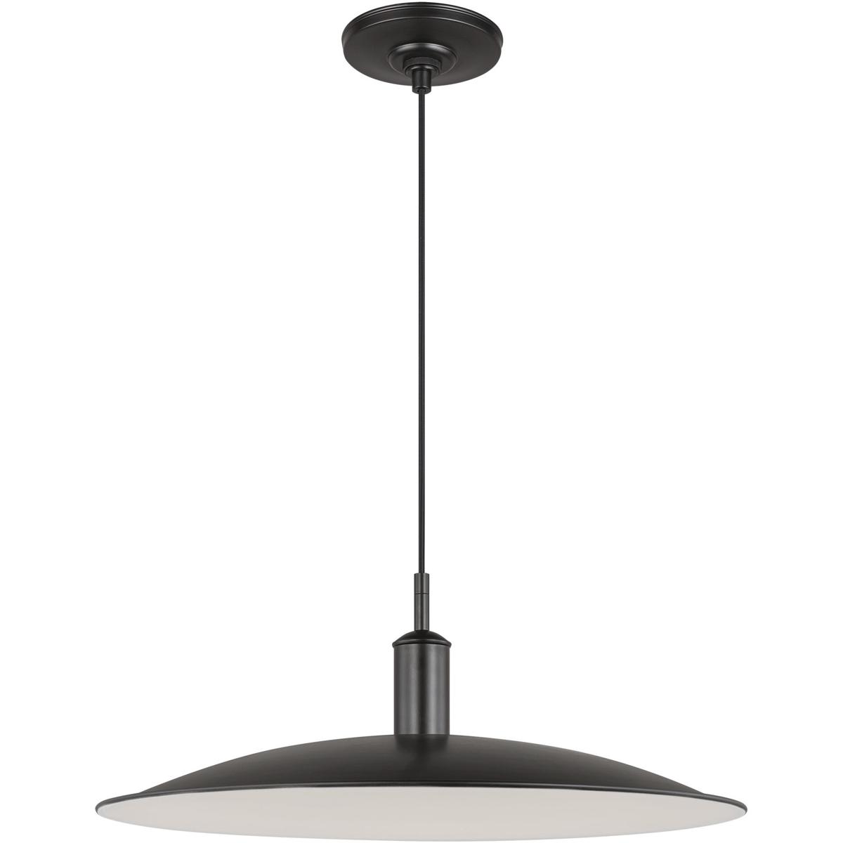Visual Comfort Studio Collection TP1251AI TOB by Thomas O'Brien Dash LED 24 inch Aged Iron Pendant Ceiling Light