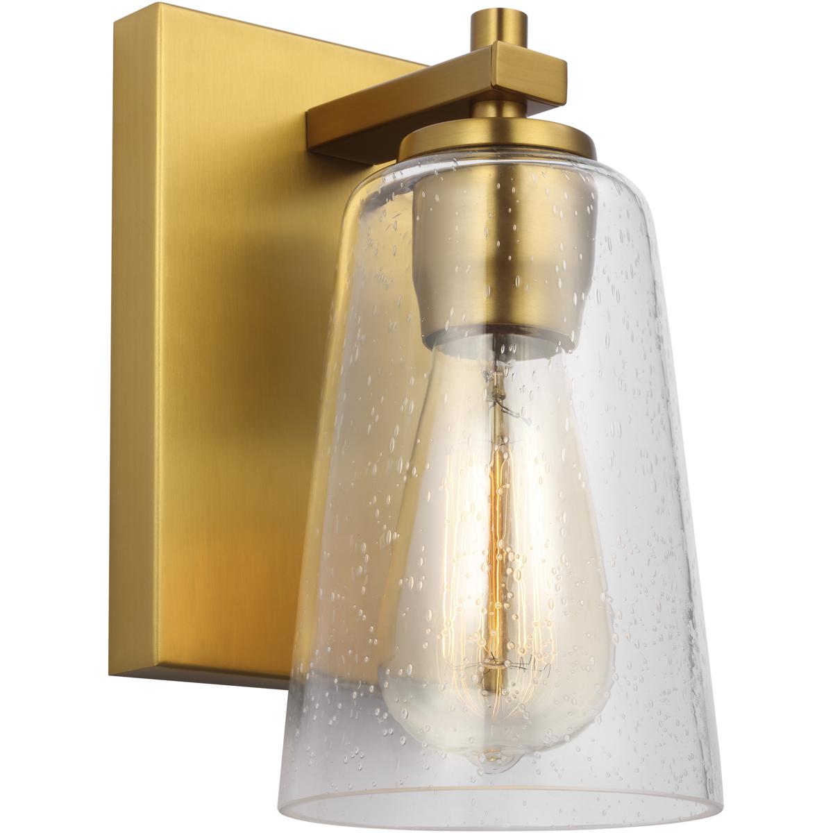 Visual Comfort Studio Collection VS24301BBS Sean Lavin Mercer 1 Light 5 inch Burnished Brass Sconce Wall Light