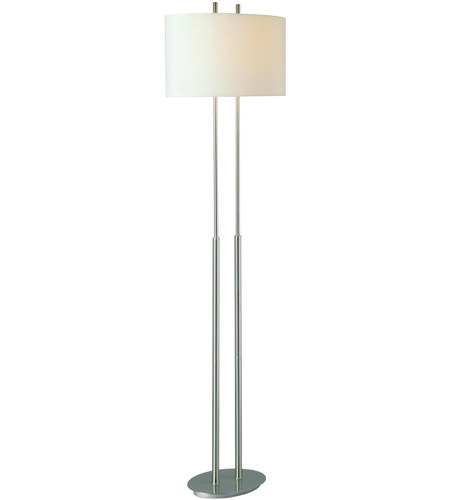 Brushed Nickel Floor Lamp Portable Light, George Kovacs Floor Lamp Parts