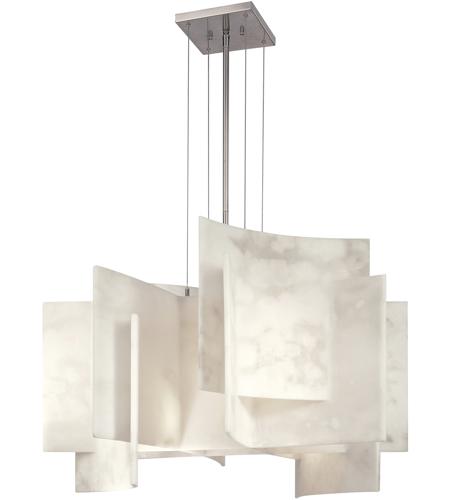 George Kovacs P382 084 Signature 5 Light 30 Inch Brushed Nickel Chandelier Ceiling Light