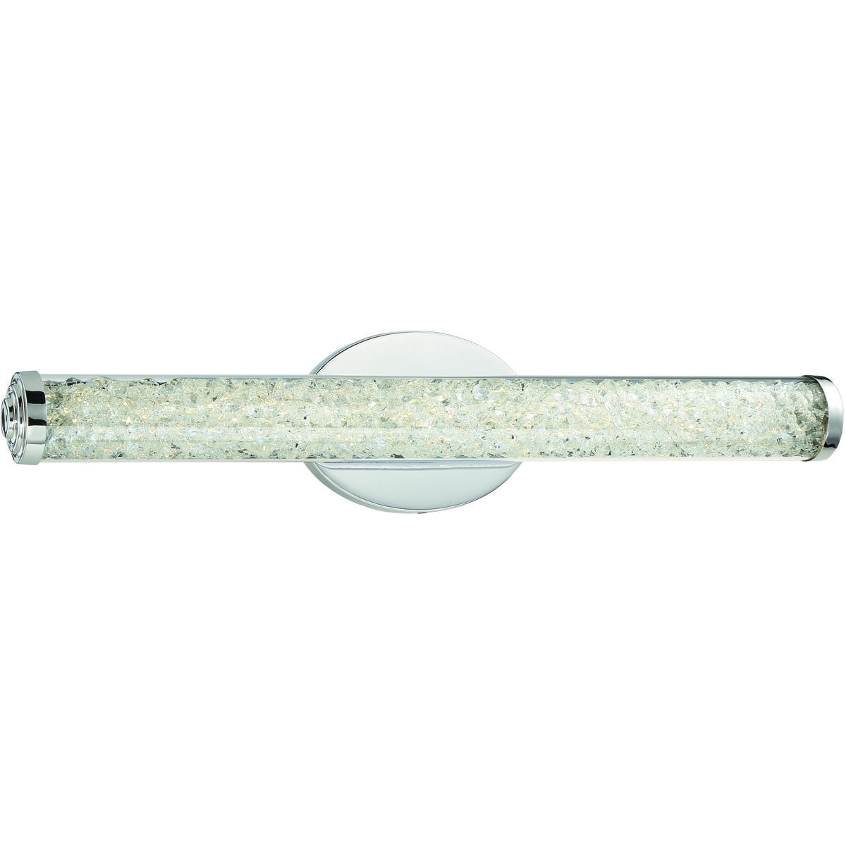 George Kovacs P1192-077-L Diamonds LED 24 inch Chrome Bath Light Wall Light