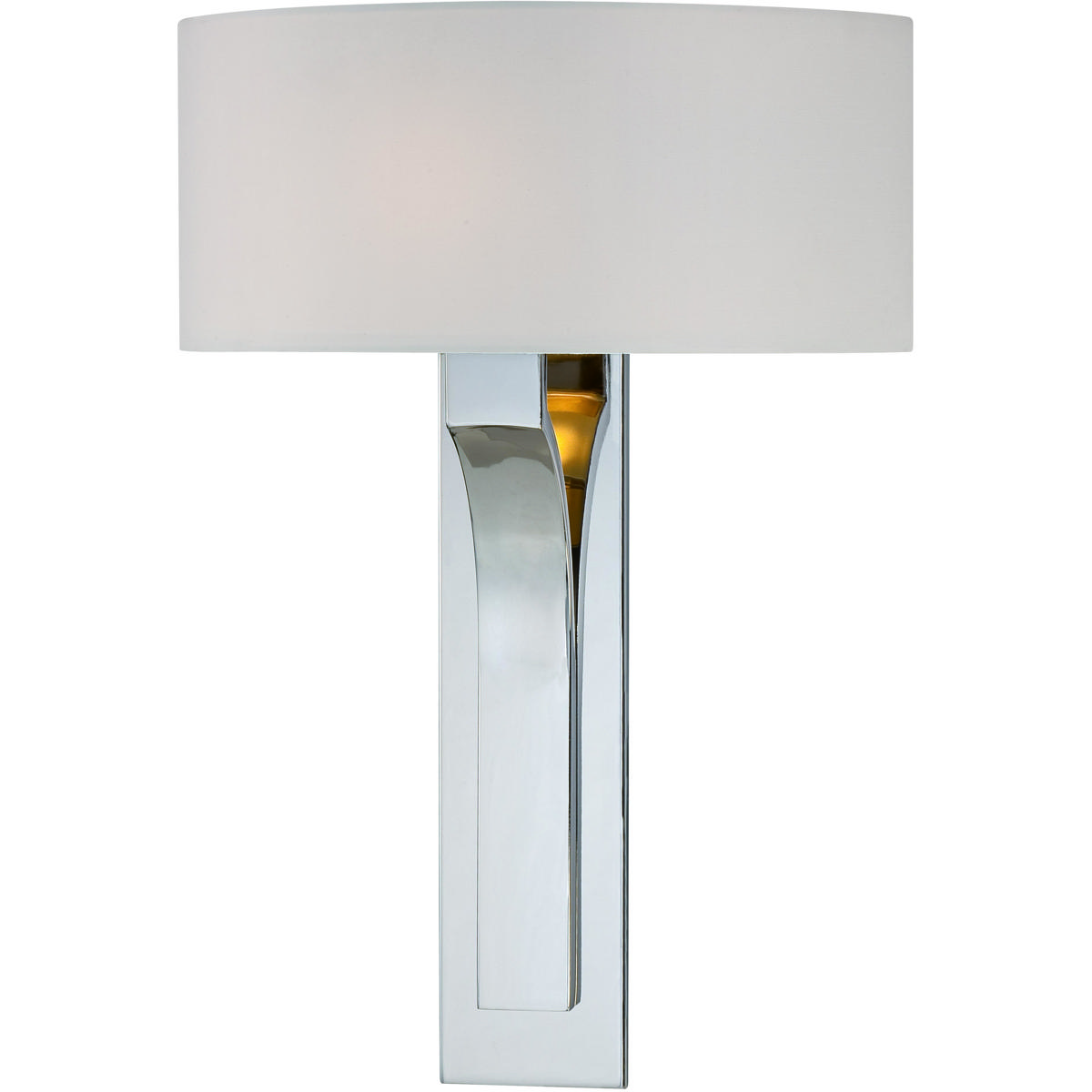 George Kovacs P1705-613 John 1 Light 11.75 inch Polished Nickel ADA Wall Sconce Wall Light