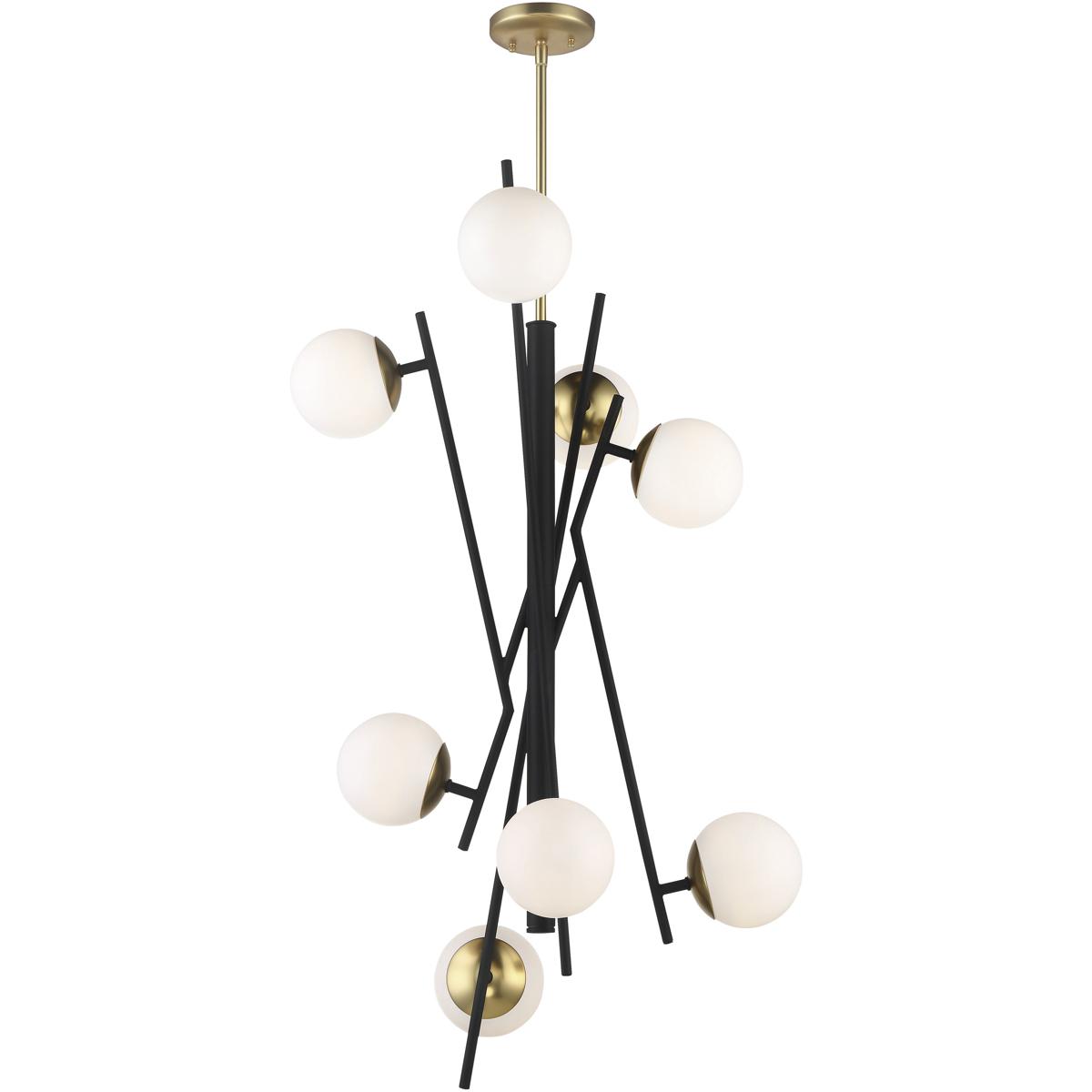 George Kovacs P359-618-L Alluria LED 23.13 inch Weathered Black W/Autumn Gold Foyer Ceiling Light