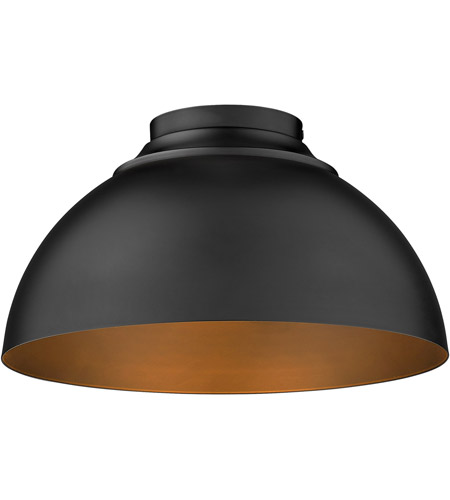 ZD19-F1 11 inch Indoor Close to Ceiling Lamp for Corridor Kitchen Zeyu Flush Mount Ceiling Light Black Finish and Metal Shade 
