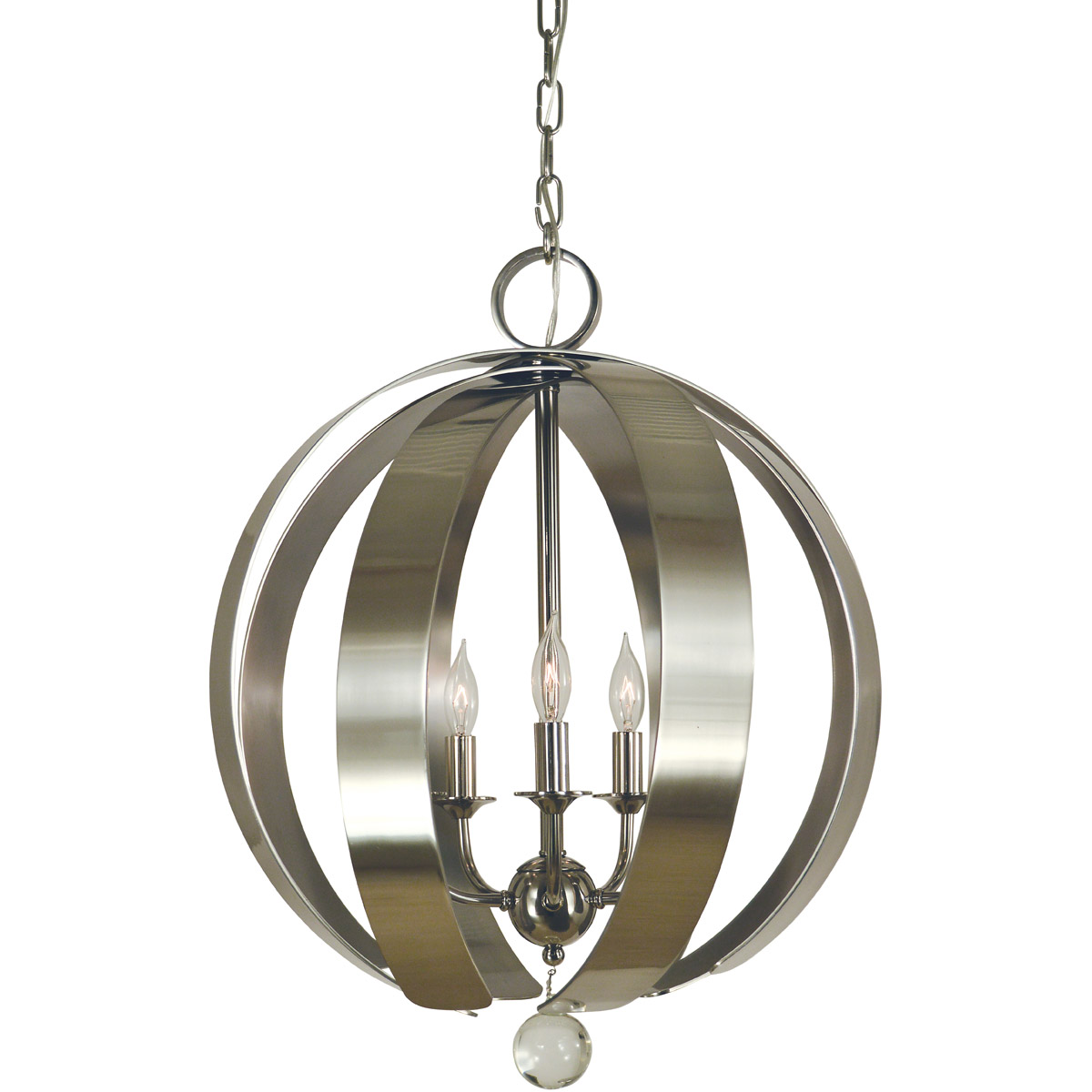 Framburg 4778BN Venus 5 Light 18 inch Brushed Nickel Dining Chandelier Ceiling Light