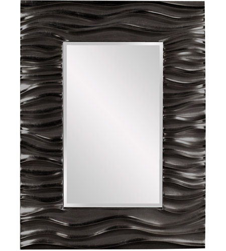 black wall mirror