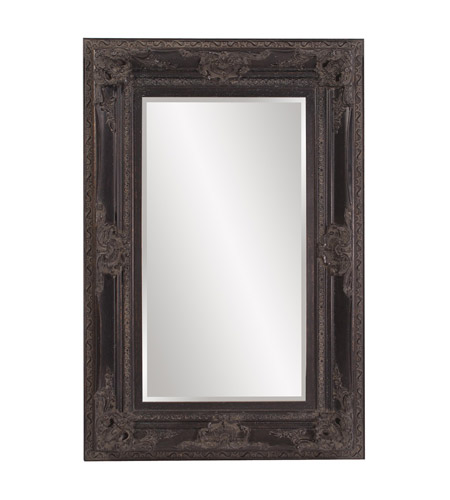 Antique Black Wall Mirror Rectangle, 40 X 60 Inch Framed Mirror