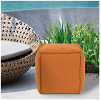 Howard Elliott Collection Q873-297 Pouf 18 inch Seascape Canyon Outdoor Square Ottoman with Cover alternative photo thumbnail