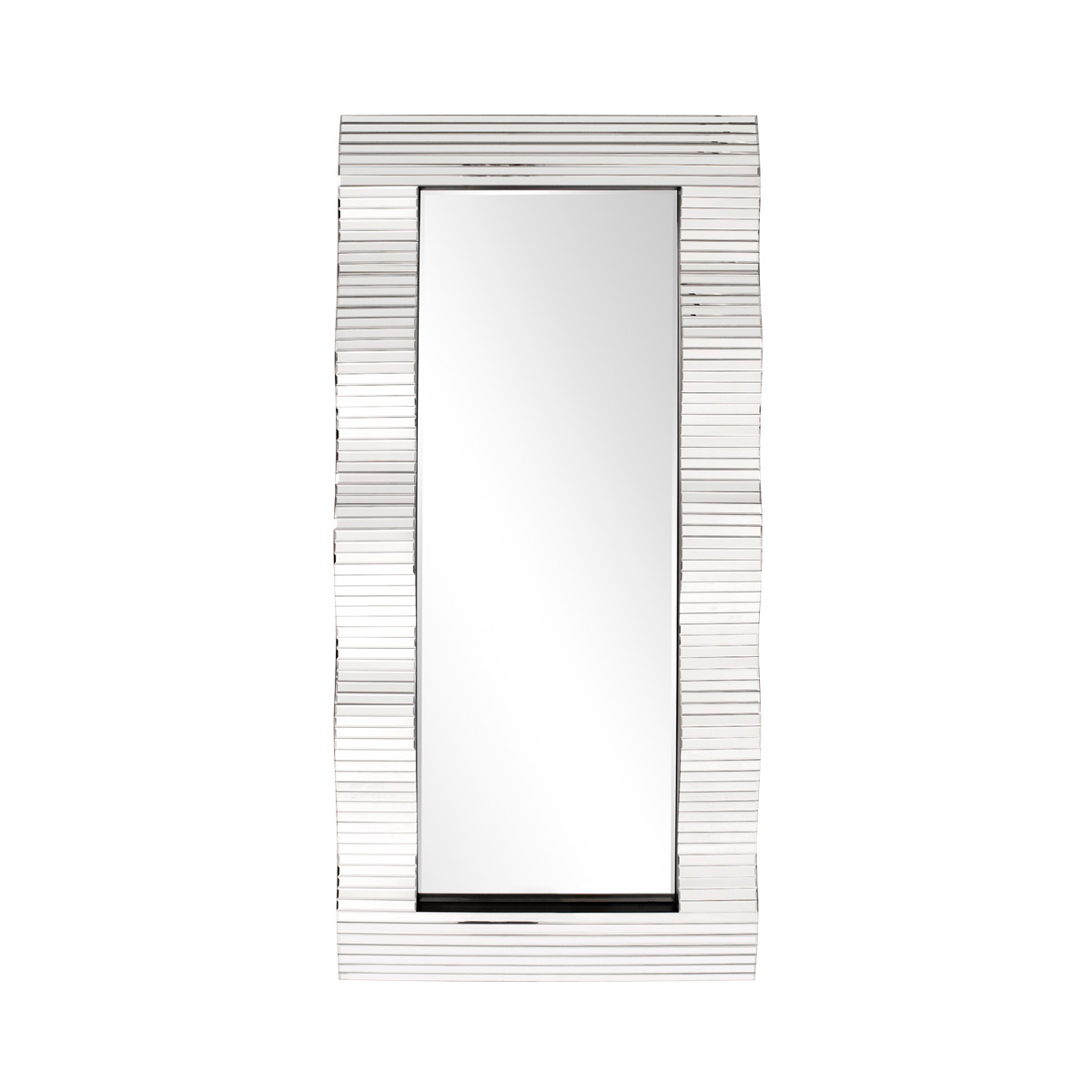 Howard Elliott Collection 29007 Waverly 80 X 36 inch Floor Mirror, Rectangle, 3-D Effect, Oversized