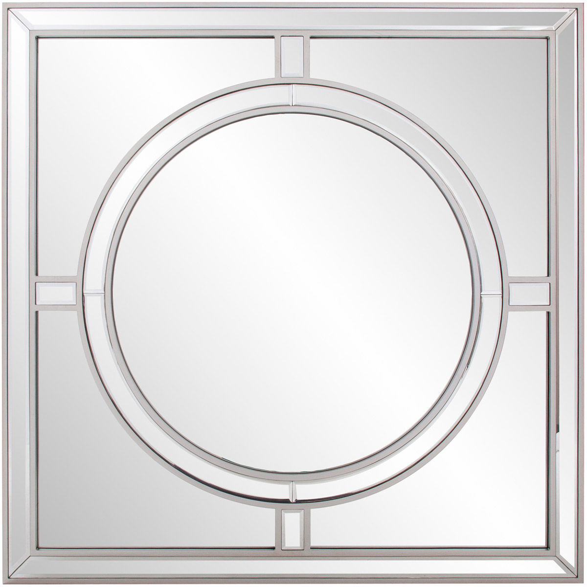Howard Elliott Collection 66039 Arwen 40 X 40 inch Champagne Silver Wall Mirror, Large