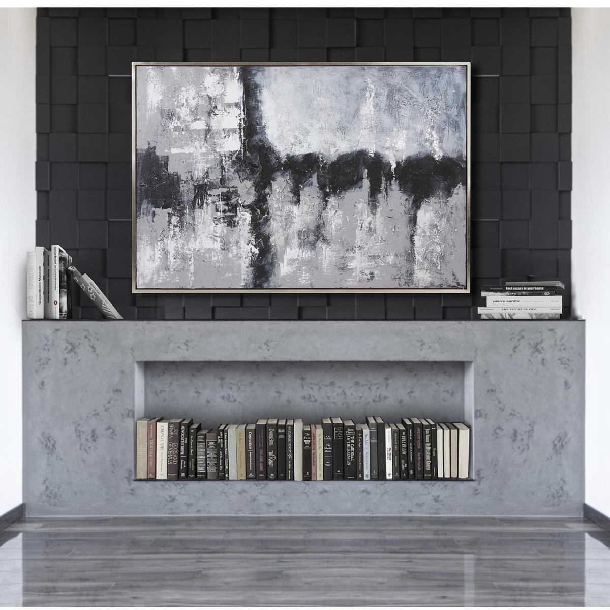 Abstract Landscape Canvas, 62 x 42 in.