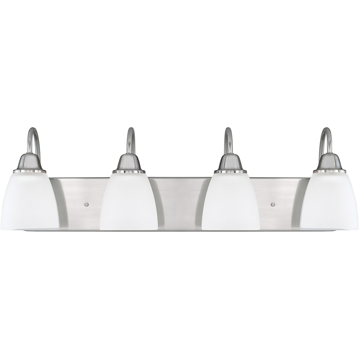 HomePlace by Capital Lighting 115141BN-337 Trenton 4 Light 30 inch Brushed Nickel Vanity Light Wall Light
