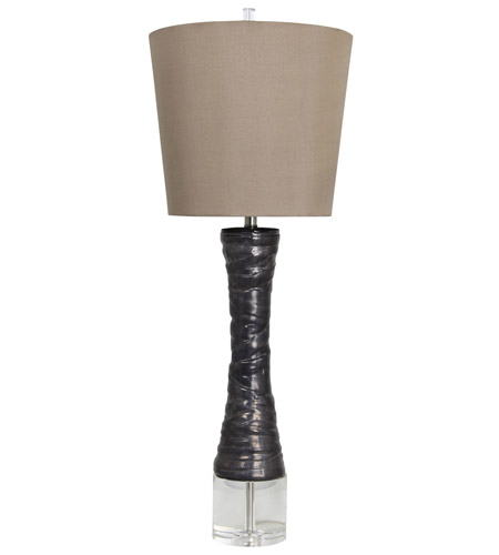 charcoal grey table lamp