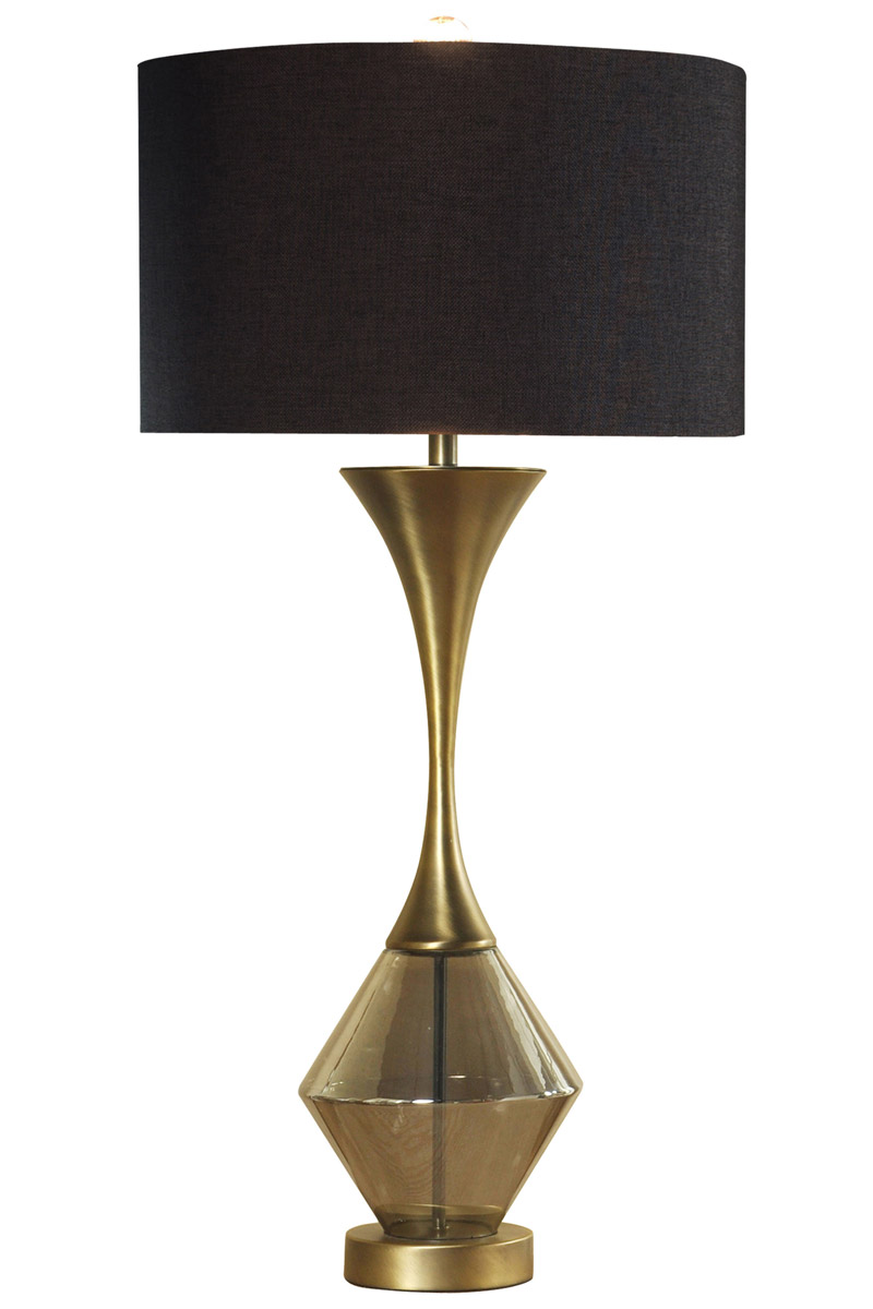 Harp and Finial HFL311577DS Lucia Table Lamp Antique Brass | eBay