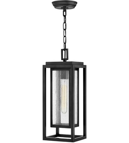 Hinkley 1002BK-LV Coastal Elements Republic LED 7 inch Black Outdoor Hanging Lantern, Low Voltage photo