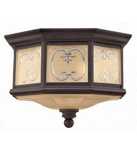 Hinkley Chateau Flush 2Lt Outdoor in Museum Bronze 1233MR photo