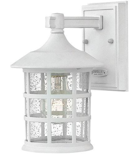 Hinkley 1800CW-LED Freeport LED 9 inch Classic White Outdoor Wall Lantern, Small photo