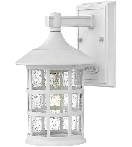 Hinkley 1800CW Freeport 1 Light 9 inch Classic White Outdoor Wall Lantern, Small photo