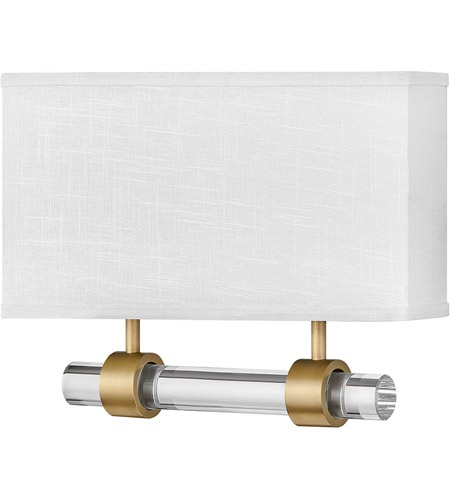 Hinkley 41604HB Galerie Luster LED 15 inch Heritage Brass ADA Sconce Wall Light photo