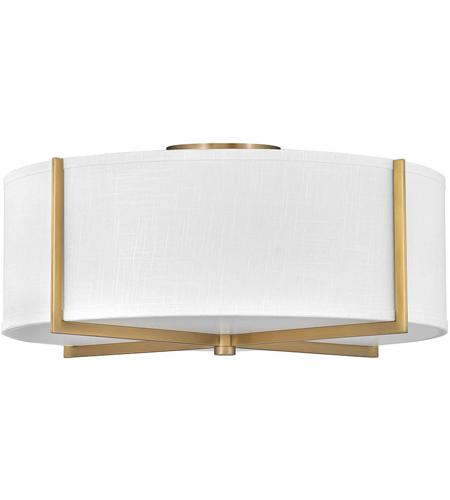 Hinkley 41710HB Galerie Axis LED 26 inch Heritage Brass Semi-Flush Mount Ceiling Light photo