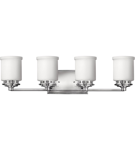 Ashley 4 Light Bathroom Vanity Lights in Chrome 5194CM