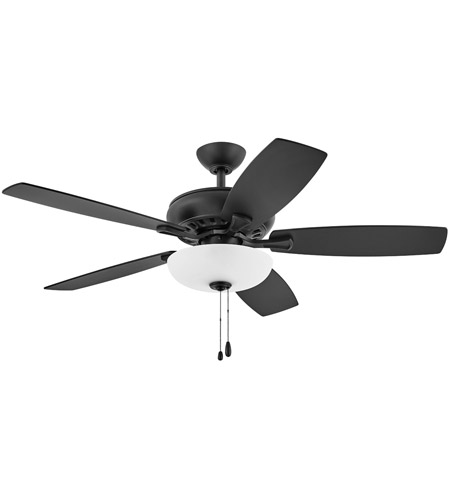 Hinkley 904152fmb Lia Highland, Black Blade Ceiling Fan