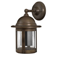 Hinkley Edison Medium Wall Outdoor in Aged Brass 1160AS-DS photo thumbnail