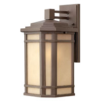 Hinkley Lighting Cherry Creek 1 Light Outdoor Wall Lantern in Oil Rubbed Bronze 1274OZ-DS photo thumbnail