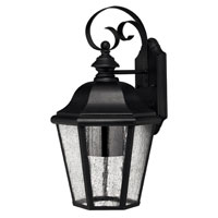 Hinkley Lighting Edgewater 1 Light Outdoor Wall Lantern in Black 1676BK-ESDS photo thumbnail