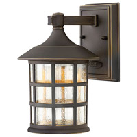 Hinkley 1800OZ-LED Freeport LED 9 inch Oil Rubbed Bronze Outdoor Wall Lantern, Small photo thumbnail