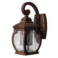 Hinkley Lighting Forum 1 Light Outdoor Wall Lantern in French Bronze 1946FZ-ESDS photo thumbnail