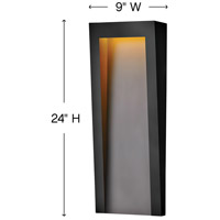 Hinkley 2145TK Coastal Elements Taper LED 24 inch Textured Black Outdoor Wall Lantern alternative photo thumbnail