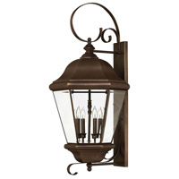 Hinkley 2406CB Clifton Park 4 Light 36 inch Copper Bronze Outdoor Wall Lantern, Extra Large photo thumbnail