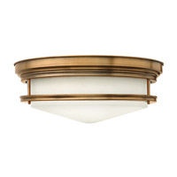 Hinkley 3304BR-GU24 Hadley 4 Light 20 inch Brushed Bronze Flush Mount Ceiling Light in GU24, Etched Opal Glass photo thumbnail