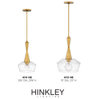 Hinkley 4114HB Bette 1 Light 13 inch Heritage Brass Pendant Ceiling Light alternative photo thumbnail