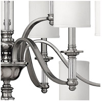 Hinkley Bn Sussex Light Inch Brushed Nickel Chandelier