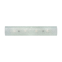 Hinkley 56204BN Costa 4 Light 30 inch Brushed Nickel Bath Vanity Wall Light, Etched Bubble Art Glass photo thumbnail