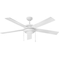 Hinkley 904060FCW-LIA Croft 60 inch Chalk White with Chalk White, Weathered Wood Blades Fan, Regency Series photo thumbnail