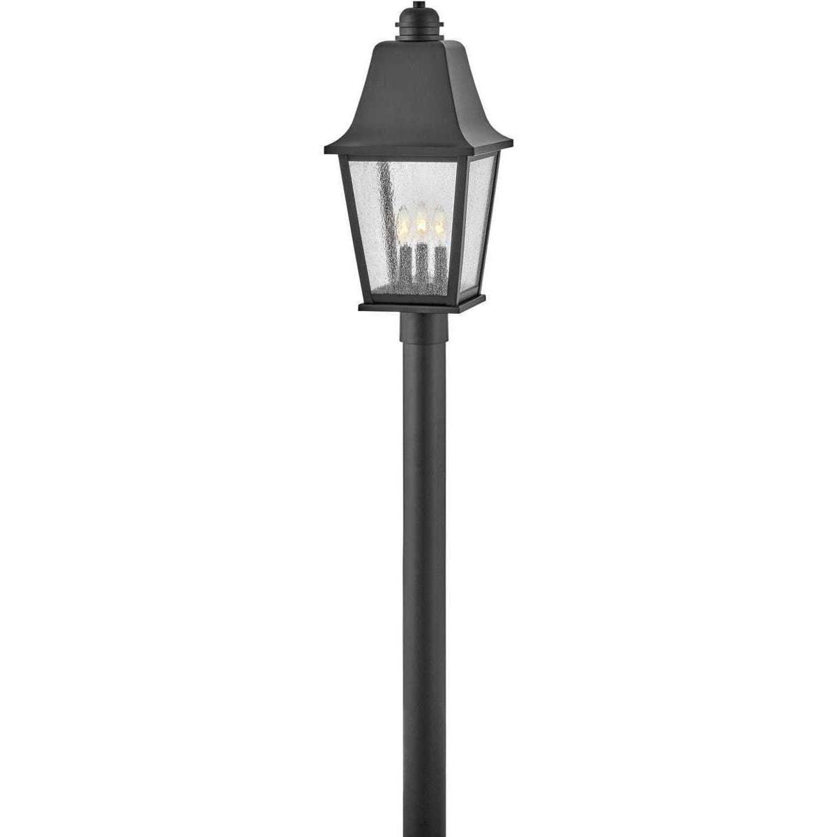 Hinkley 10011BK Heritage Kingston LED 23 inch Black Outdoor Post Mount Lantern