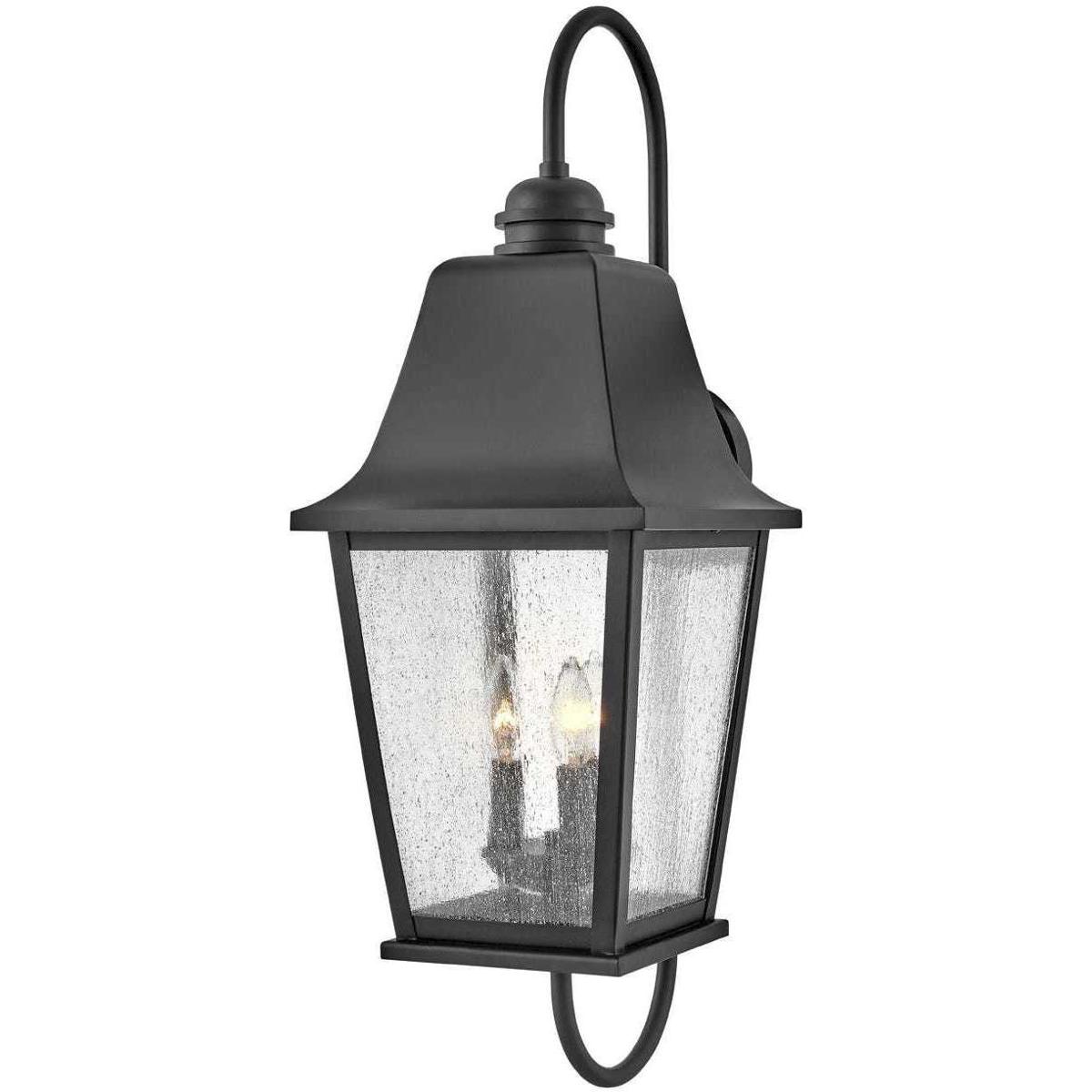 Hinkley 10015BK Heritage Kingston Outdoor Wall Mount Lantern