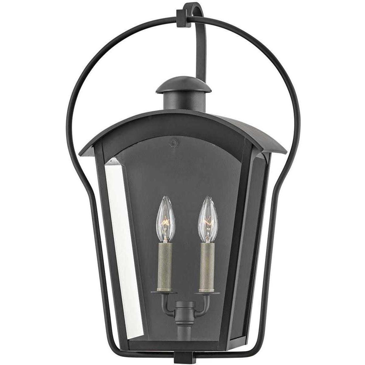 Hinkley 13304BK Heritage Yale Outdoor Wall Mount Lantern