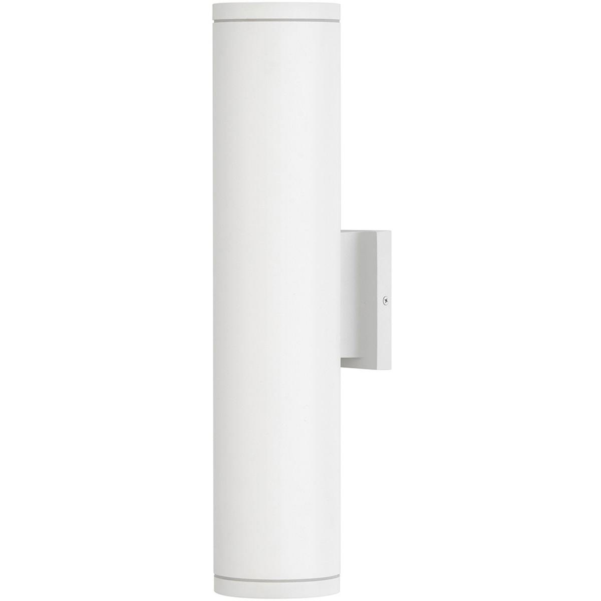 Hinkley 13598TW-LL MOCO Silo 2 Light 20 inch Textured White Outdoor Wall Mount Lantern, Coastal Elements