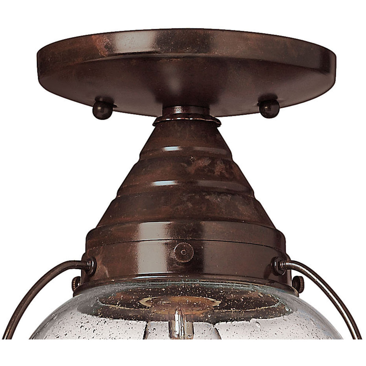Hinkley Lighting 2203SZ Cape Cod Outdoor Ceiling Light Sienna Bronze eBay