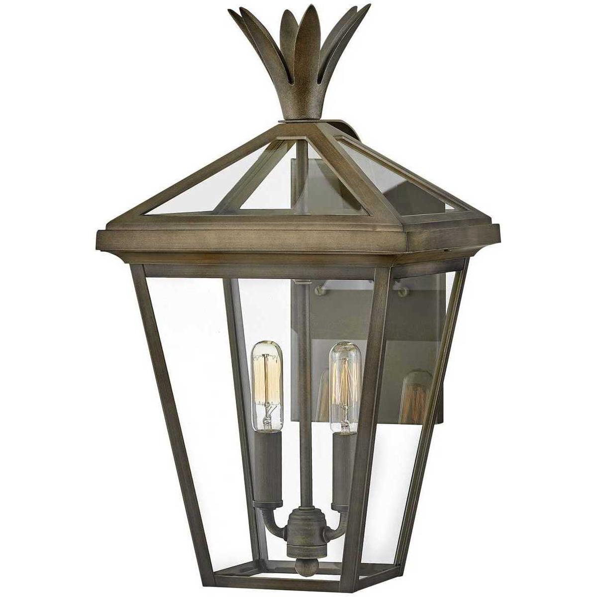 Hinkley 26094BU Palma Outdoor Wall Mount Lantern in Burnished Bronze