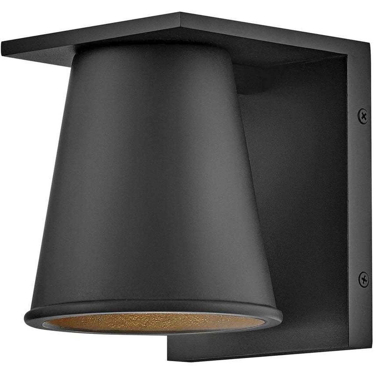 Hinkley 28870BK-LL Coastal Elements Hans 1 Light 6.25 inch Black Outdoor Wall Mount