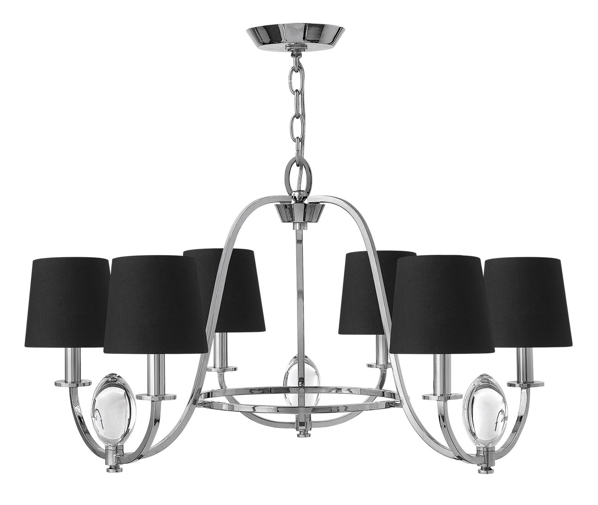 Hinkley Lighting 3756CM Marielle Chandelier Chrome eBay