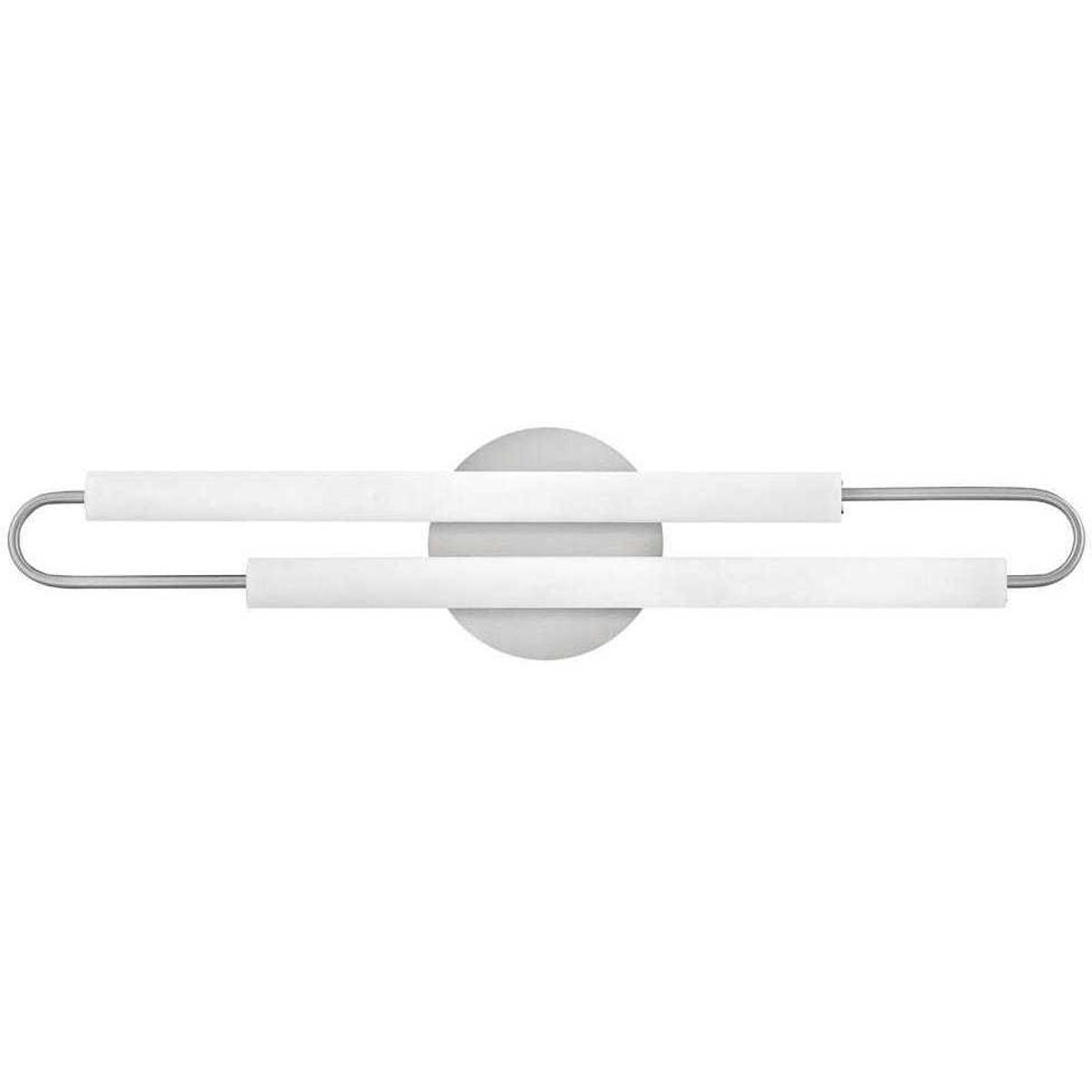 Hinkley 53860BN Eos LED 25 inch Brushed Nickel Vanity Light Wall Light, Vertical