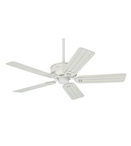 Hunter Fan 28803 Orchard Park 52 inch Distressed White with Distressed White/Beadboard Blades Indoor/Outdoor Ceiling Fan photo