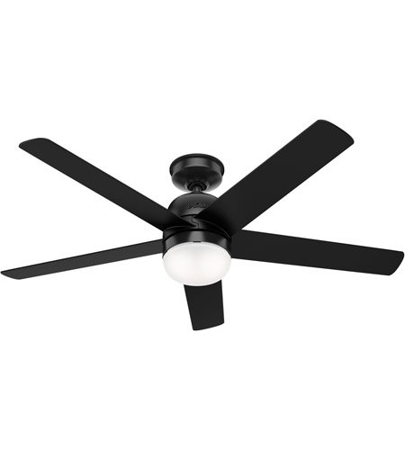 Hunter Fan 50292 Anorak 52 inch Matte Black Outdoor Ceiling Fan