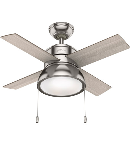 light grey oak ceiling fan